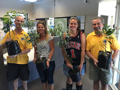 Rowandale School Receives FREE fruit trees from the LIONS CLUB! | New